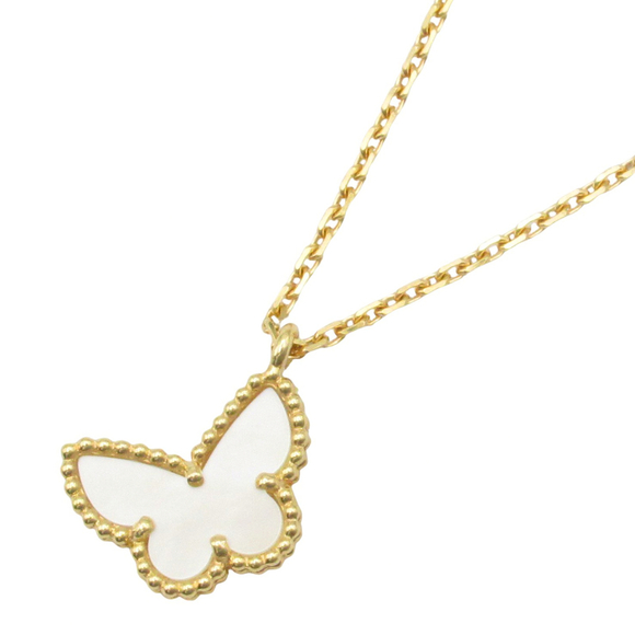 VAN CLEEF & ARPELS 18k Yellow Pearl Necklace - Picture 1 of 5